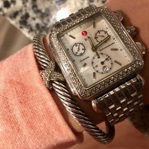 Michele Deco Diamond Watch